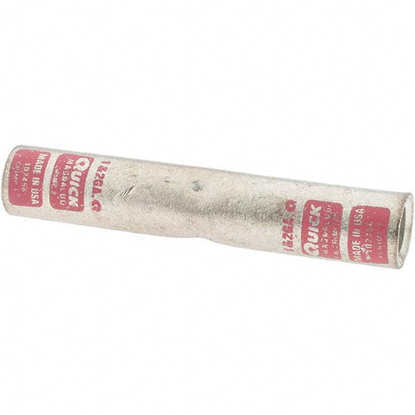 Value Collection - Butt Splice Terminal: Crimp-On, 2/1 AWG, Non-Insulated | MSC Industrial Supply Co.