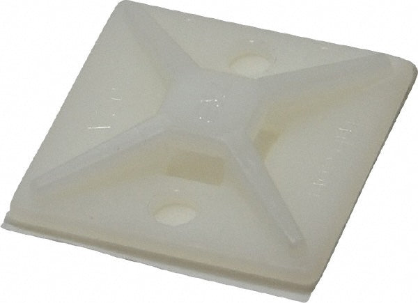 Thomas & Betts - Natural (Color), Nylon, Four Way Cable Tie Mounting Base | MSC Industrial Supply Co.