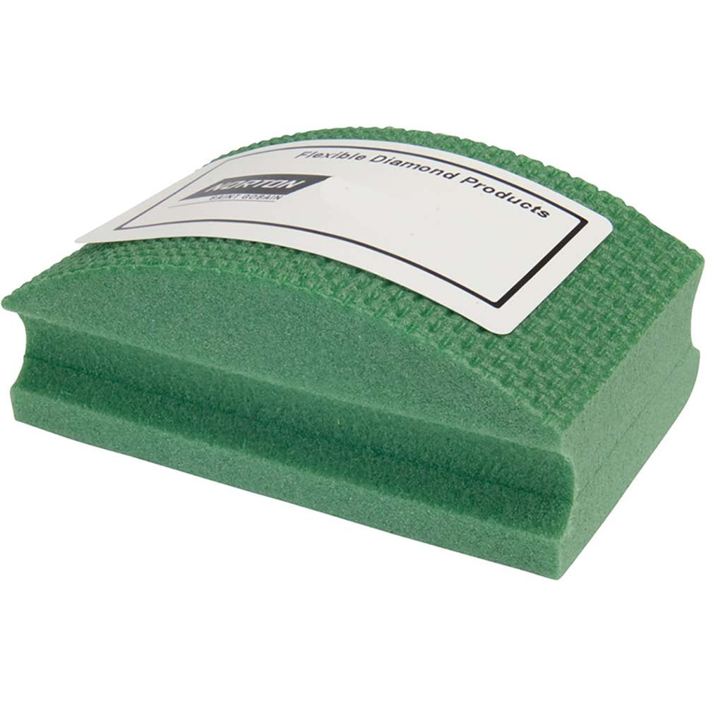 Norton - Hand Sanding Pad: Non-Woven, Diamond, Coarse Grade, Green | MSC Industrial Supply Co.