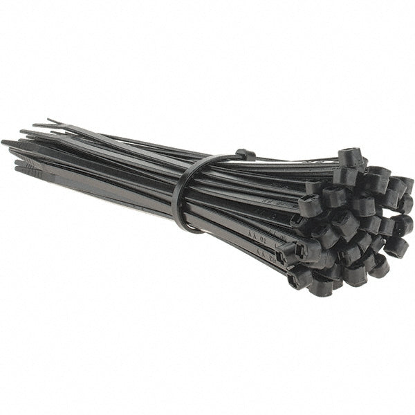 PRO-SOURCE - Cable Tie: 5.9" Long, Black, Nylon, Standard | MSC Industrial Supply Co.