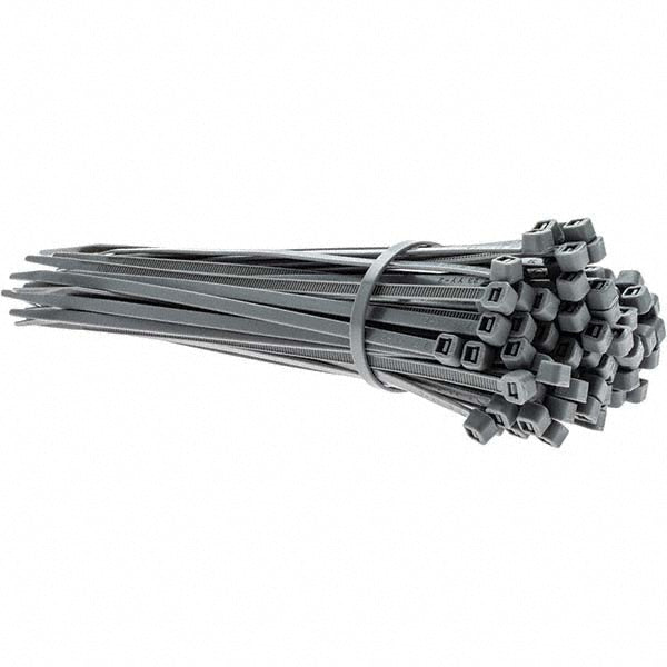 PRO-SOURCE - Cable Tie: 8" Long, Gray, Nylon, Standard | MSC Industrial Supply Co.