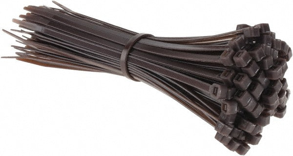 PRO-SOURCE - Cable Tie: 8" Long, Brown, Nylon, Standard | MSC Industrial Supply Co.