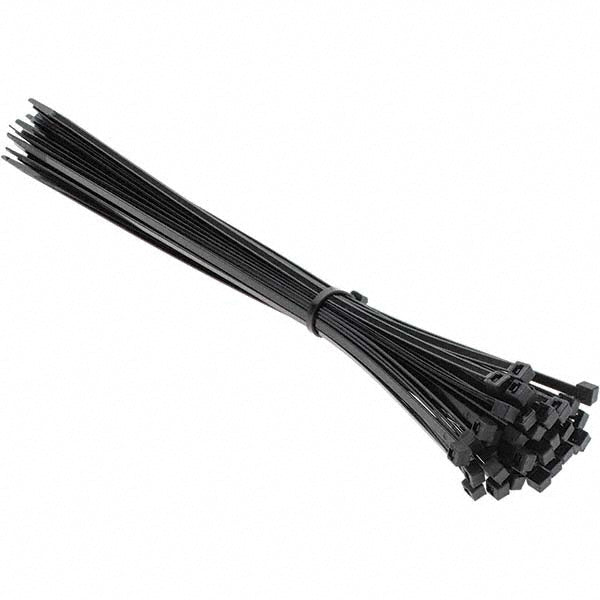 PRO-SOURCE - Cable Tie: 15.2" Long, Black, Nylon, Standard | MSC Industrial Supply Co.