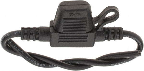 Value Collection - Automotive Fuse Holders: Fuse Type: Midget; Max Amperage: 20A; Color: Black | MSC Industrial Supply Co.
