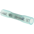 Value Collection - Butt Splice Terminal: Crimp-On, Blue, 16/14 AWG, Fully Insulated, Heat Shrink & Polyolefin | MSC Industrial Supply Co.