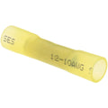 Value Collection - Butt Splice Terminal: Crimp-On, Yellow, 12/10 AWG, Fully Insulated, Heat Shrink & Polyolefin | MSC Industrial Supply Co.