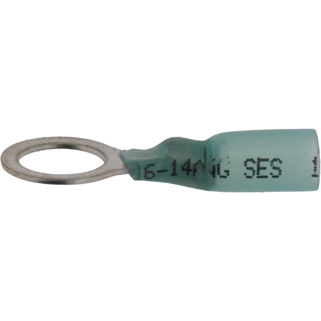 Value Collection - Circular Ring Terminal: 16 to 14 AWG, Crimp Connection, Partially Insulated | MSC Industrial Supply Co.