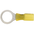 Value Collection - Circular Ring Terminal: 12 to 10 AWG, Crimp Connection, Partially Insulated | MSC Industrial Supply Co.
