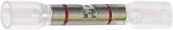Value Collection - Butt Splice Terminal: Crimp-On, Clear, 22/18 AWG, Fully Insulated, Heat Shrink & Ionic Polymer | MSC Industrial Supply Co.