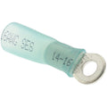 Value Collection - Circular Ring Terminal: 16 to 14 AWG, Crimp Connection, Partially Insulated | MSC Industrial Supply Co.