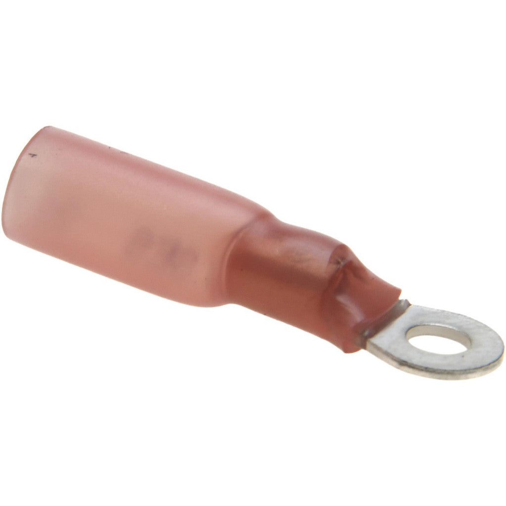 Value Collection - Circular Ring Terminal: 22 to 18 AWG, Crimp Connection, Partially Insulated | MSC Industrial Supply Co.
