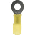 Value Collection - Circular Ring Terminal: 12 to 10 AWG, Crimp Connection, Partially Insulated | MSC Industrial Supply Co.
