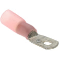 Value Collection - D-Shaped Ring Terminal: 8 AWG, Crimp Connection, Partially Insulated | MSC Industrial Supply Co.