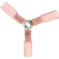 Value Collection - Butt Splice Terminal: Crimp-On, Red, 22/18 AWG, Heat Shrink & Ionic Polymer | MSC Industrial Supply Co.