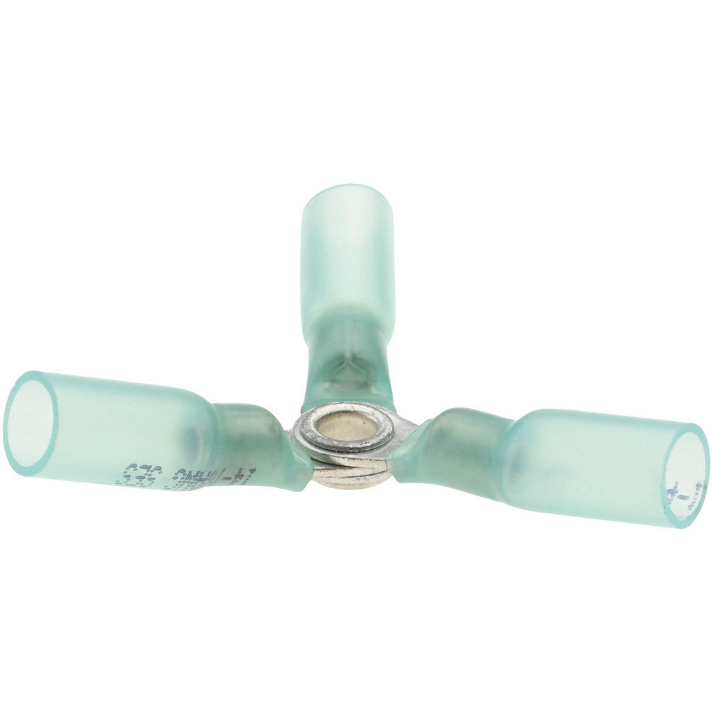 Value Collection - Butt Splice Terminal: Crimp-On, Blue, 16/14 AWG, Fully Insulated, Heat Shrink & Polyolefin | MSC Industrial Supply Co.