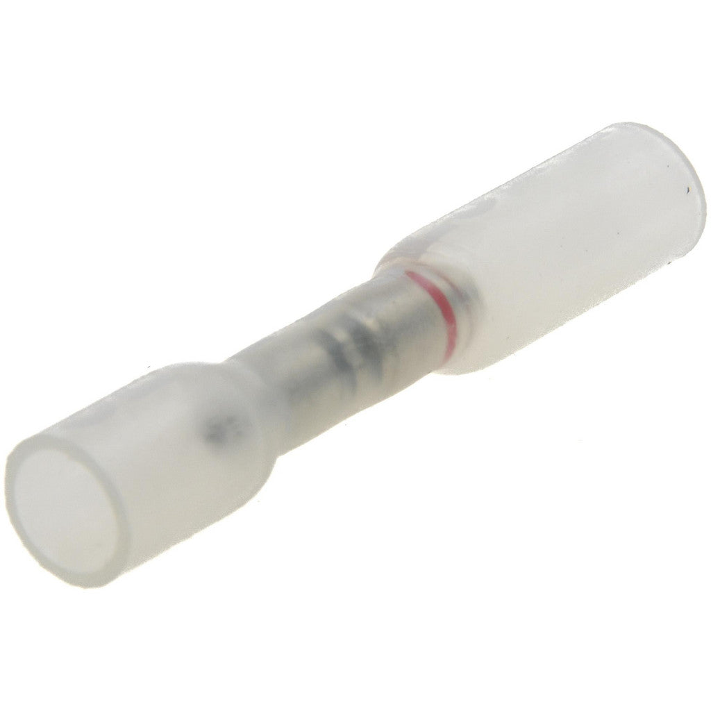 Value Collection - Butt Splice Terminal: Crimp-On, Clear, 24/22 AWG, Fully Insulated, Polyolefin | MSC Industrial Supply Co.