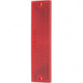 Value Collection - 4-3/8" Long x 1-1/8" Wide, Red Reflector | MSC Industrial Supply Co.