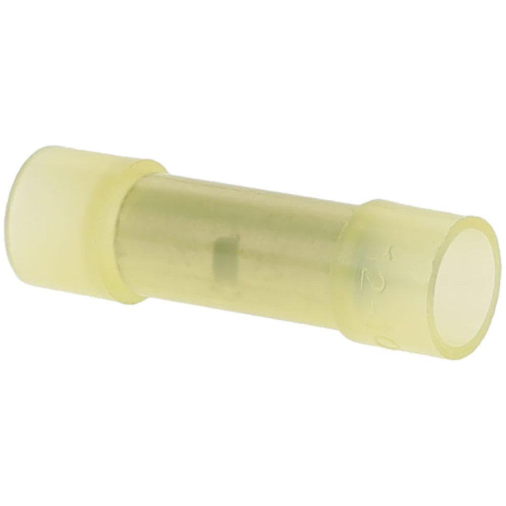 Value Collection - Butt Splice Terminal: Crimp-On, Yellow, 12/10 AWG, Fully Insulated, Nylon | MSC Industrial Supply Co.