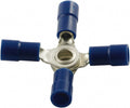 Value Collection - Butt Splice Terminal: 16/14 AWG, Partially Insulated, Vinyl | MSC Industrial Supply Co.