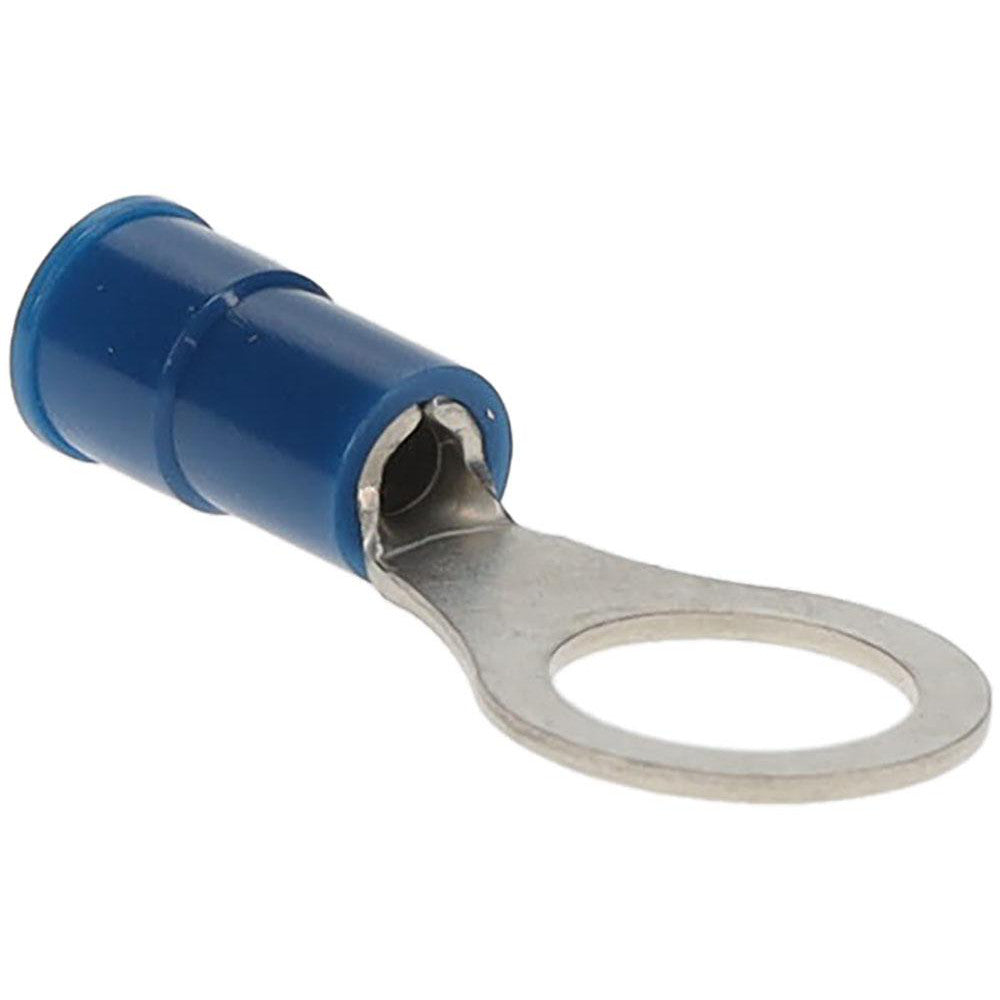 Value Collection - Circular Ring Terminal: 16 to 14 AWG, Crimp Connection, Partially Insulated | MSC Industrial Supply Co.