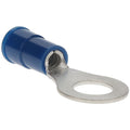 Value Collection - Circular Ring Terminal: 16 to 14 AWG, Crimp Connection, Partially Insulated | MSC Industrial Supply Co.