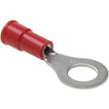 Value Collection - Circular Ring Terminal: 22 to 16 AWG, Crimp Connection, Partially Insulated | MSC Industrial Supply Co.