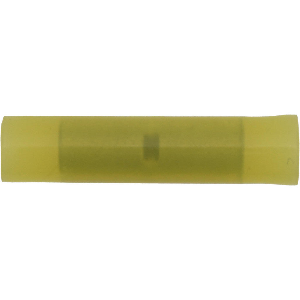 Value Collection - Butt Splice Terminal: Crimp-On, Yellow, 12/10 AWG, Fully Insulated, Nylon | MSC Industrial Supply Co.