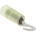 Value Collection - Hook Ring Terminal: 12 to 10 AWG, Crimp Connection, Partially Insulated | MSC Industrial Supply Co.