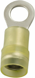 Value Collection - Circular Ring Terminal: 12 to 10 AWG, Crimp Connection, Partially Insulated | MSC Industrial Supply Co.