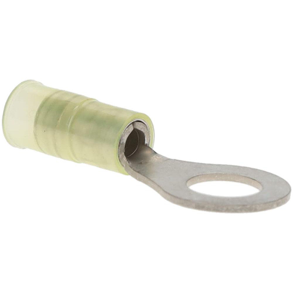 Value Collection - Circular Ring Terminal: 12 to 10 AWG, Crimp Connection, Partially Insulated | MSC Industrial Supply Co.