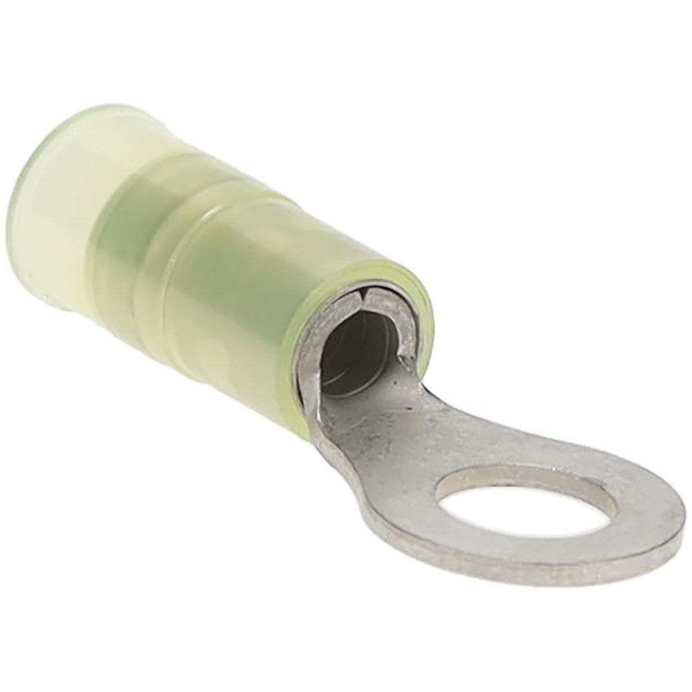 Value Collection - Circular Ring Terminal: 12 to 10 AWG, Crimp Connection, Partially Insulated | MSC Industrial Supply Co.