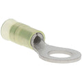 Value Collection - Circular Ring Terminal: 16 to 14 AWG, Crimp Connection, Partially Insulated | MSC Industrial Supply Co.