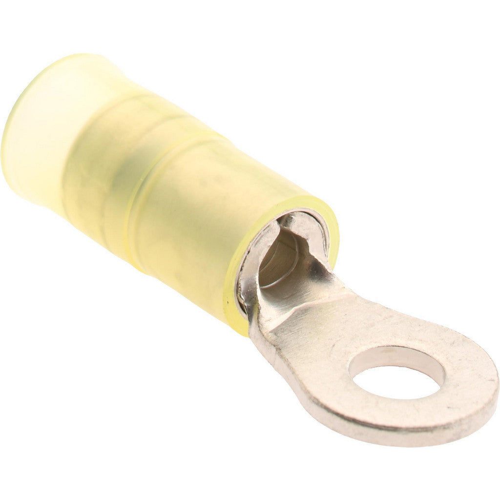 Value Collection - Circular Ring Terminal: 16 to 14 AWG, Crimp Connection, Partially Insulated | MSC Industrial Supply Co.