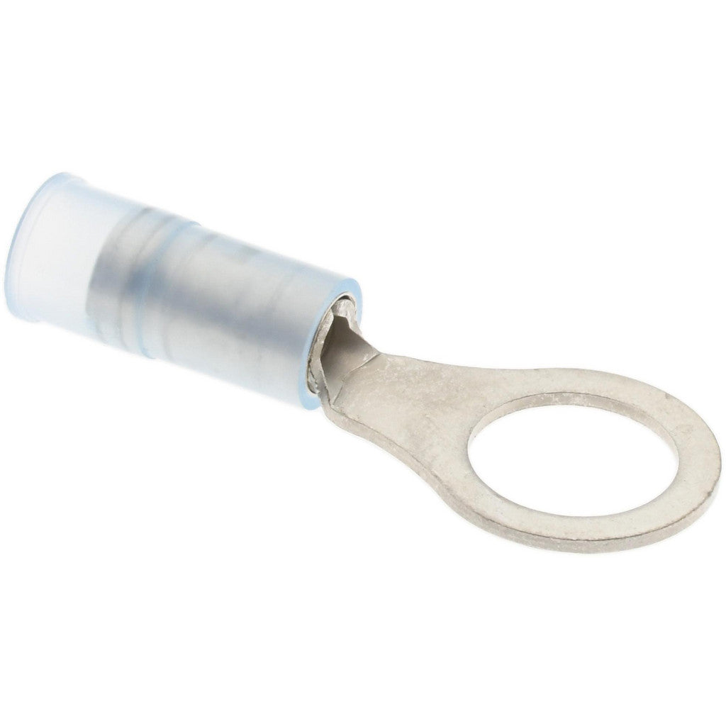 Value Collection - Circular Ring Terminal: 16 to 14 AWG, Crimp Connection, Partially Insulated | MSC Industrial Supply Co.