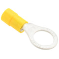 Value Collection - Circular Ring Terminal: 12 to 10 AWG, Crimp Connection, Partially Insulated | MSC Industrial Supply Co.