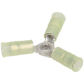 Value Collection - Butt Splice Terminal: Crimp-On, Yellow, 12/10 AWG, Fully Insulated, Nylon | MSC Industrial Supply Co.