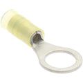 Value Collection - Circular Ring Terminal: 12 to 10 AWG, Crimp Connection, Partially Insulated | MSC Industrial Supply Co.