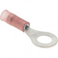 Value Collection - Circular Ring Terminal: 22 to 16 AWG, Crimp Connection, Partially Insulated | MSC Industrial Supply Co.