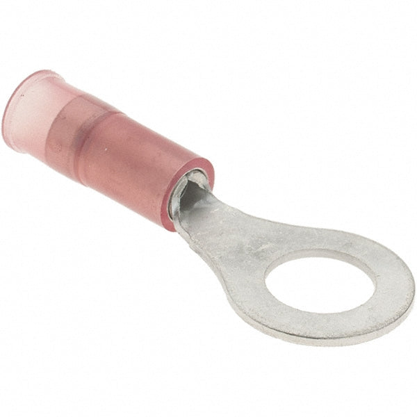Value Collection - Circular Ring Terminal: 22 to 16 AWG, Crimp Connection, Partially Insulated | MSC Industrial Supply Co.