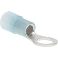 Value Collection - Circular Ring Terminal: 6 AWG, Crimp Connection, Partially Insulated | MSC Industrial Supply Co.