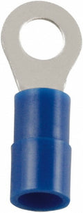 Value Collection - Circular Ring Terminal: 16 to 14 AWG, Crimp Connection, Partially Insulated | MSC Industrial Supply Co.