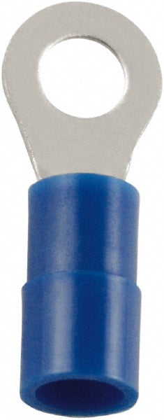 Value Collection - Circular Ring Terminal: 16 to 14 AWG, Crimp Connection, Partially Insulated | MSC Industrial Supply Co.