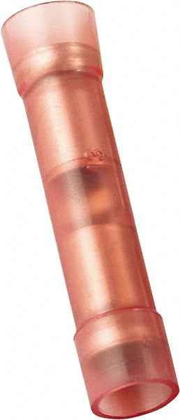 Value Collection - Butt Splice Terminal: Crimp-On, Red, 22/16 AWG, Fully Insulated, Nylon | MSC Industrial Supply Co.