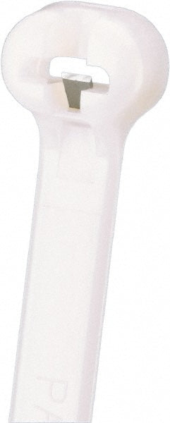 Panduit - Cable Tie: 8.7" Long, Natural, Nylon, Barbed | MSC Industrial Supply Co.