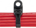Panduit - Cable Tie: 8.5" Long, Black, Nylon, Barbed | MSC Industrial Supply Co.