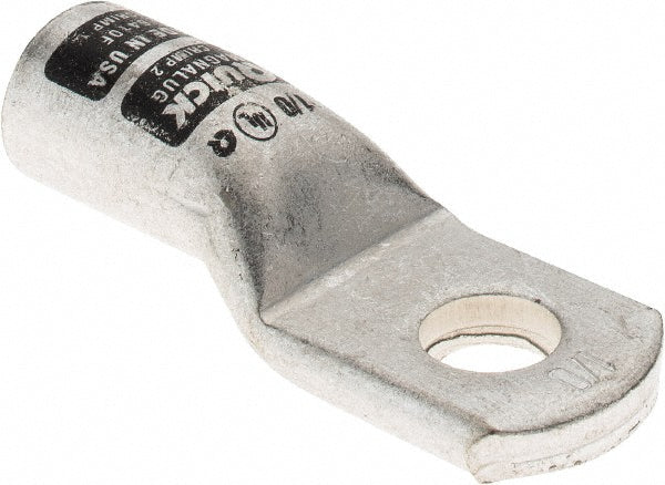 Value Collection - D-Shaped Ring Terminal: 1/0 AWG, Crimp Connection, Non-Insulated | MSC Industrial Supply Co.