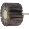 Value Collection - Mounted Flap Wheel: 2-1/2" Dia, 1-1/2" Face Width, 120 Grit, Aluminum Oxide | MSC Industrial Supply Co.