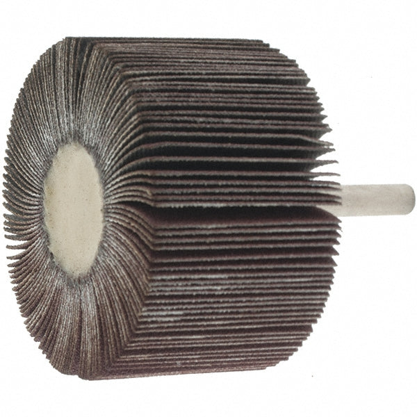 Value Collection - Mounted Flap Wheel: 2-1/2" Dia, 1-1/2" Face Width, 120 Grit, Aluminum Oxide | MSC Industrial Supply Co.