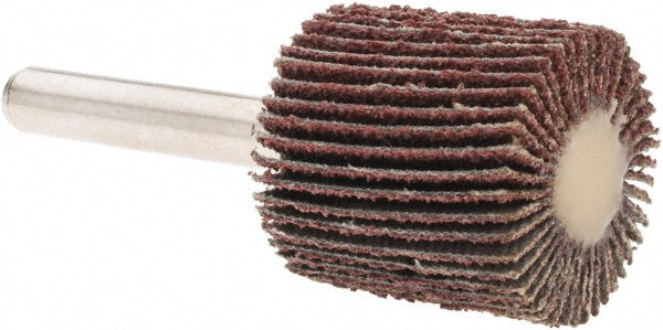 Value Collection - Mounted Flap Wheel: 1" Dia, 1" Face Width, 60 Grit, Aluminum Oxide | MSC Industrial Supply Co.