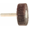 Value Collection - Mounted Flap Wheel: 1-1/2" Dia, 1/2" Face Width, 80 Grit, Aluminum Oxide | MSC Industrial Supply Co.